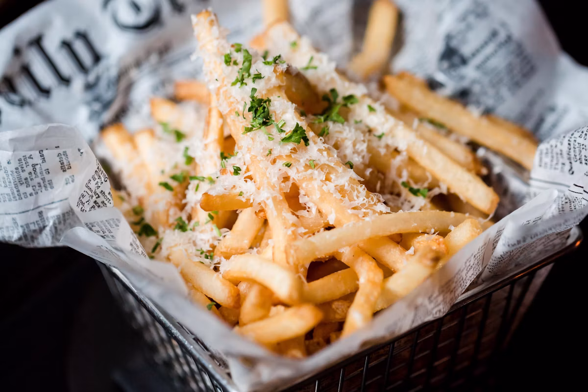 Ledger & Yolk — fries