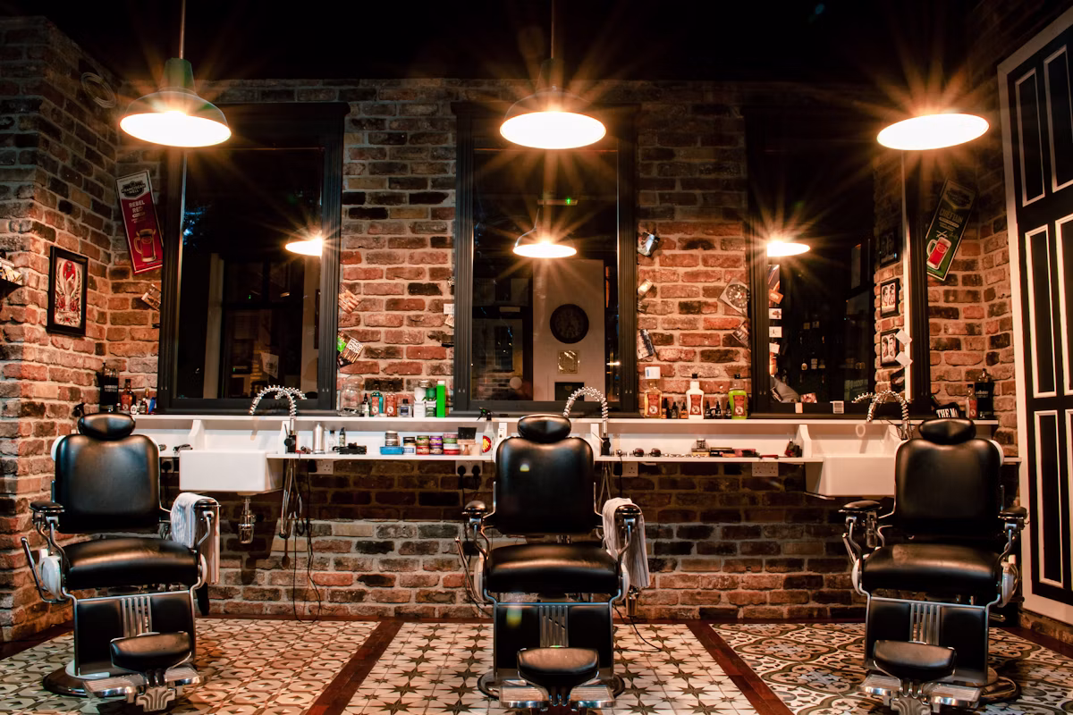 Capital City Barber Co. — barber chairs
