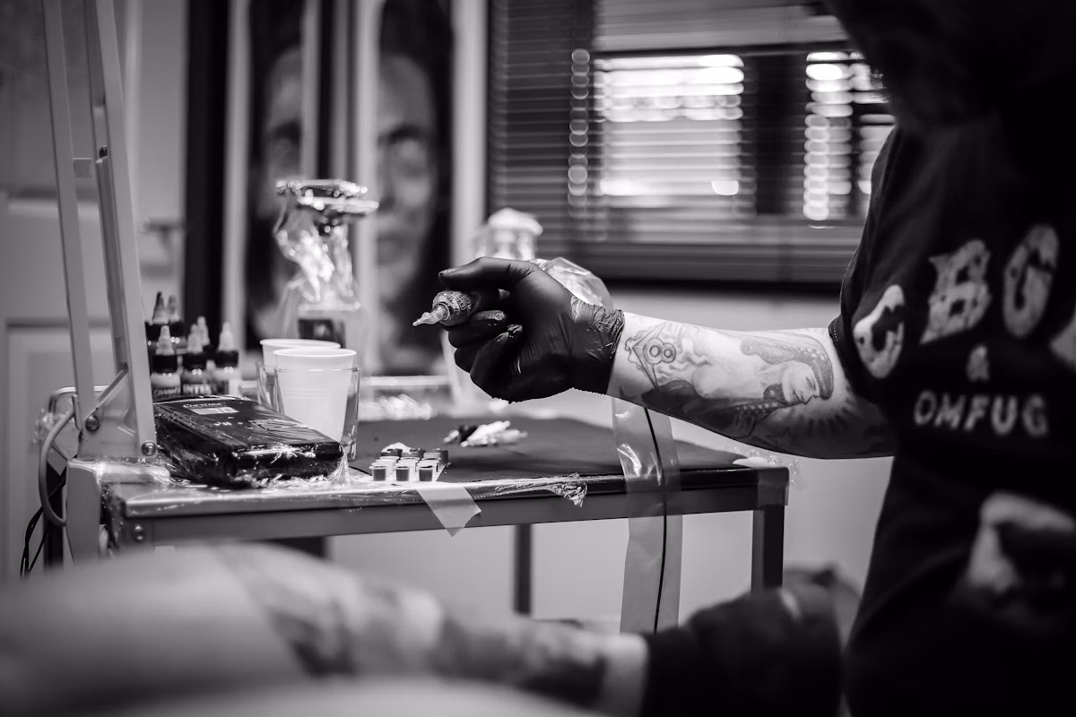 Ink & Ivy Studio — piercing chair