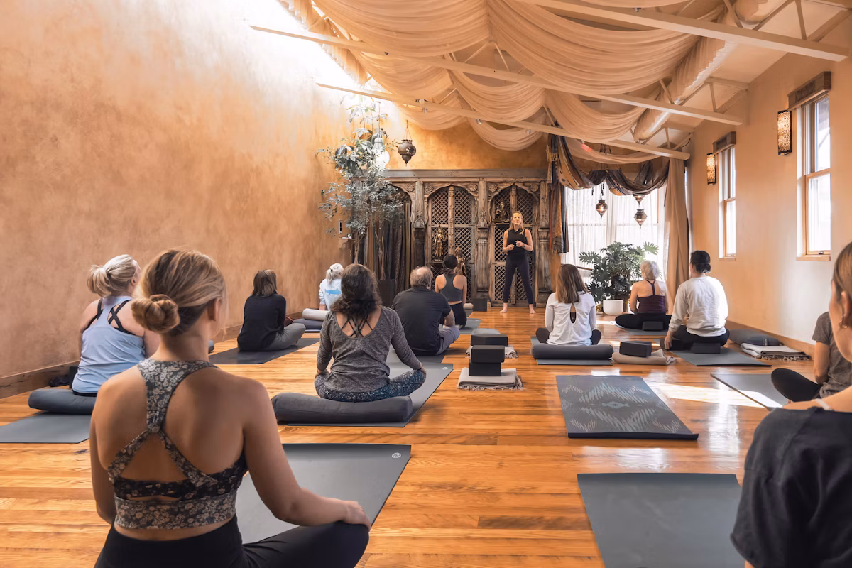 River Bend Yoga — reception