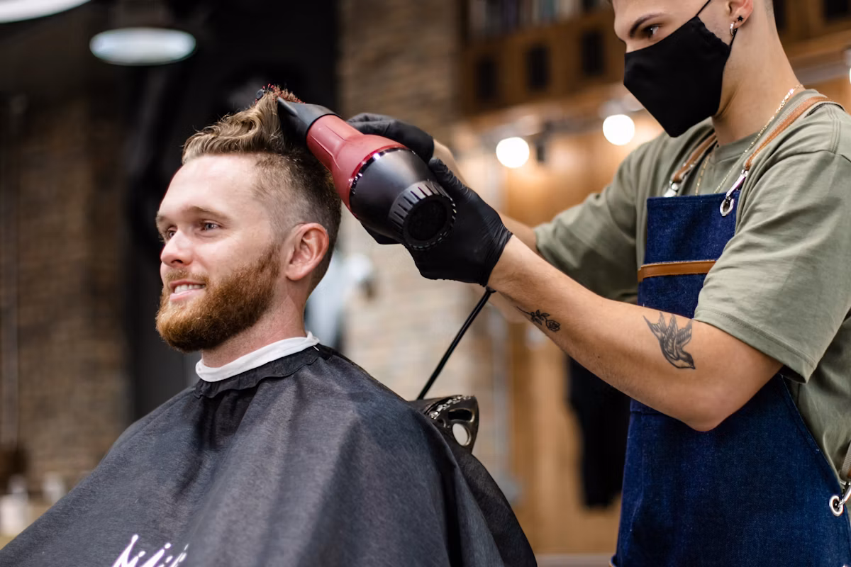River City Hair Studio — color bar