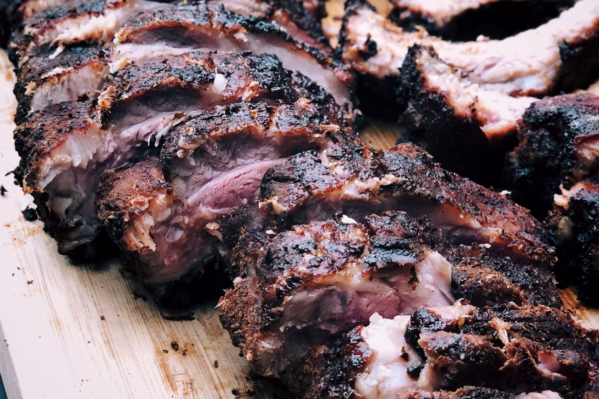 Smokehouse 65 — pit room